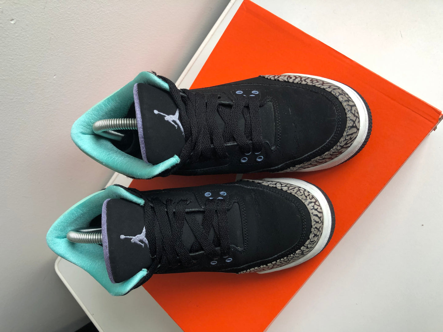 Air Jordan 3 Retro Bleached-Turquoise Mint - Maat 40