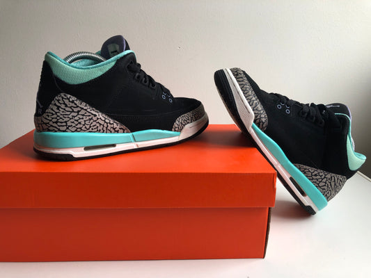 Air Jordan 3 Retro Bleached-Turquoise Mint - Maat 40